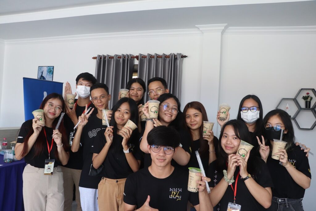 Kamu Tea Sponsors AIESEC Cambodia